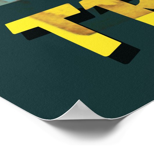 Sydney, Australië poster voor oldage reizen (Hoek)