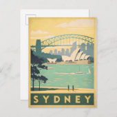Sydney, Australië - Prachtige Landmark Uitzichten Briefkaart (Voorkant / Achterkant)