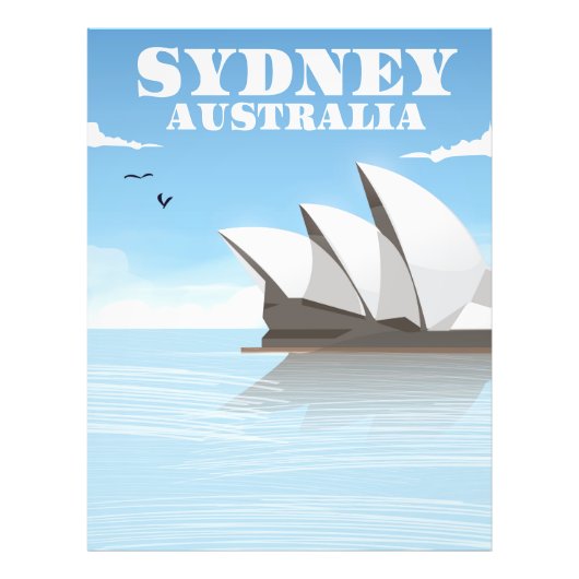 Sydney Australië Reisposter Foto Afdruk (Voorkant)