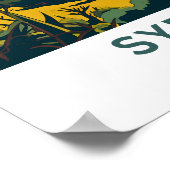 Sydney Australië Reisprint Poster (Hoek)