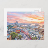 Sydney, Australië Skyline Briefkaart (Voorkant / Achterkant)