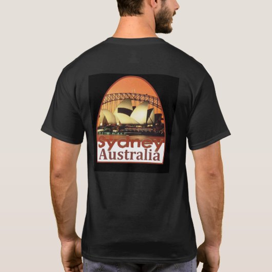 SYDNEY Australië T-shirt (Achterkant)