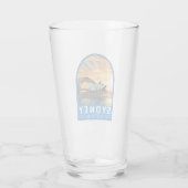 Sydney Australië Travel Art Vintage Glas (Achterkant)