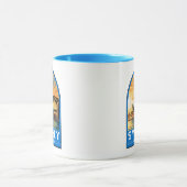 Sydney Australië Travel Art Vintage Mok (Midden)