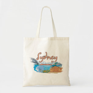 Sydney, Australische beroemde stad Tote Bag