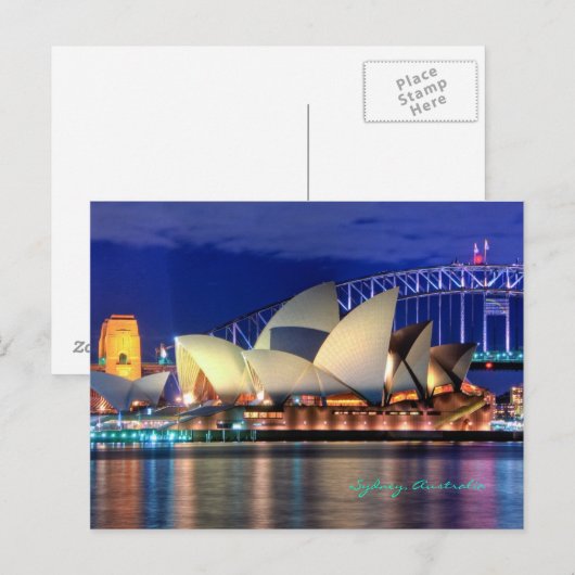 Sydney, Australische postkaart (Voorkant / Achterkant)