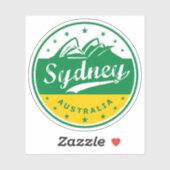 Sydney Badge, Australië, Sydney Sticker (Vel)