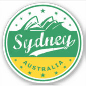 Sydney Badge, Australië, Sydney Sticker (Voorkant)