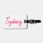 Sydney Bagagelabel (Voorkant horizontaal)
