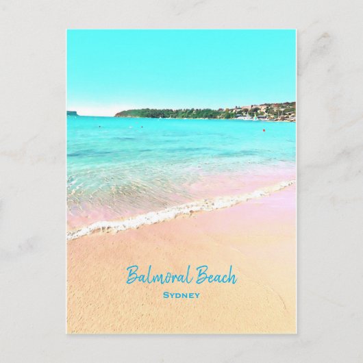 Sydney Balmoral Beach natuur scenery Briefkaart (Voorkant)
