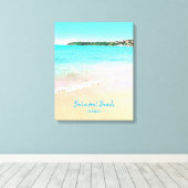 Sydney Balmoral Beach natuur scenery Canvas Afdruk (Insitu (Houten vloer))