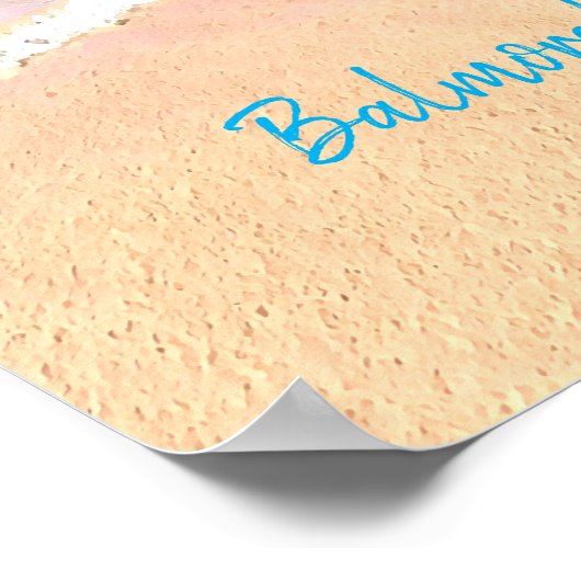 Sydney Balmoral Beach natuur scenery Poster (Hoek)