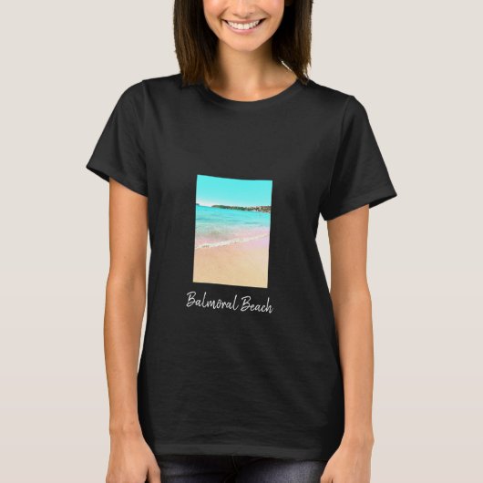 Sydney Balmoral Beach natuur scenery T-shirt (Voorkant)