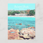 Sydney Balmoral Beach retro Bathers Pavillion Briefkaart (Voorkant)