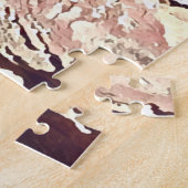 Sydney Balmoral Beach retro Bathers Pavillion Legpuzzel (Zijkant)