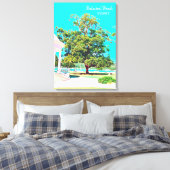 Sydney Balmoral Beach white Rotunda Canvas Afdruk (Insitu (Slaapkamer))