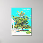 Sydney Balmoral Beach white Rotunda Canvas Afdruk (Voorkant)