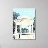 Sydney Balmoral Beach white Rotunda Canvas Afdruk (Voorkant)