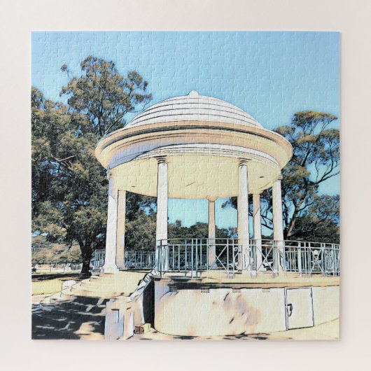 Sydney Balmoral Beach white Rotunda Legpuzzel (Verticaal)