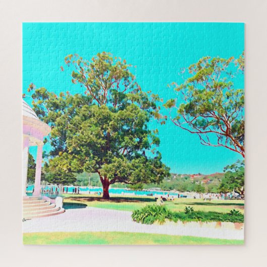 Sydney Balmoral Beach white Rotunda Legpuzzel (Verticaal)
