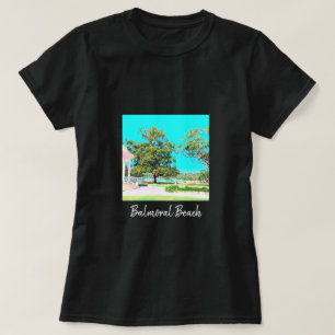 Sydney Balmoral Beach white Rotunda T-shirt