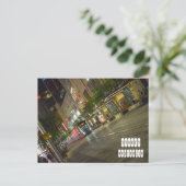 Sydney bij nacht briefkaart (Staand voorkant)