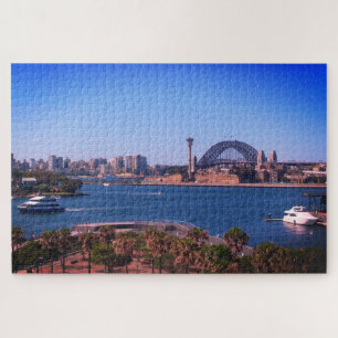 Sydney, Boats & Harbour Bridge/Australië Legpuzzel