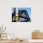 sydney bridge close poster (Keuken)