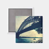 sydney bridge dusk magneet (Voorkant / Achterkant)