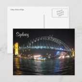 sydney bridge fisheye briefkaart (Voorkant / Achterkant)