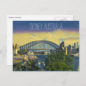 sydney bridge uitzicht briefkaart (Voorkant / Achterkant)