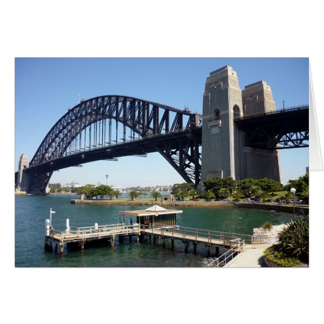 sydney bridge wharf (Voorkant Horizontaal)