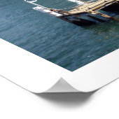 sydney bridge wharf border poster (Hoek)