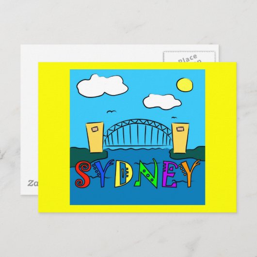 sydney briefkaart (Voorkant / Achterkant)
