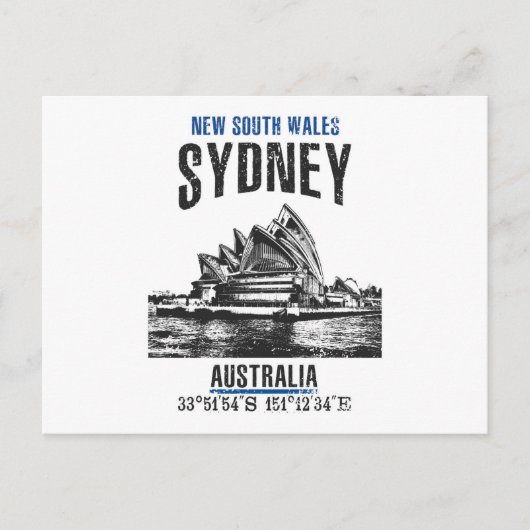Sydney Briefkaart (Voorkant)