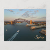 Sydney Briefkaart - Luchtfoto van Sydney Harbour (Voorkant)