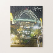 sydney - brug stak de nacht open legpuzzel (Verticaal)