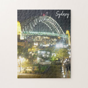 sydney - brug stak de nacht open legpuzzel