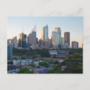Sydney Business Center Skyscrapers Briefkaart