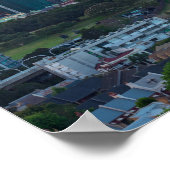Sydney Business Center Wolkenkrabbers Poster (Hoek)