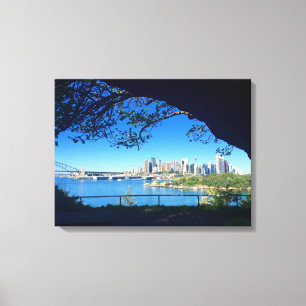 sydney cave vista canvas afdruk