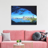 sydney cave vista canvas afdruk (Insitu (Woonkamer))