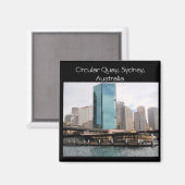 Sydney Circulaire Kaaimannet Magneet (Voorkant / Achterkant)