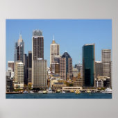 sydney city skyline poster (Voorkant)