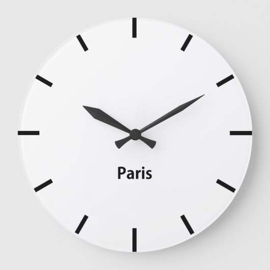 Sydney City Time Zone Newsroom Wall Grote klok (Voorkant)