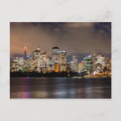Sydney cityscape at night, Australië Briefkaart (Voorkant)