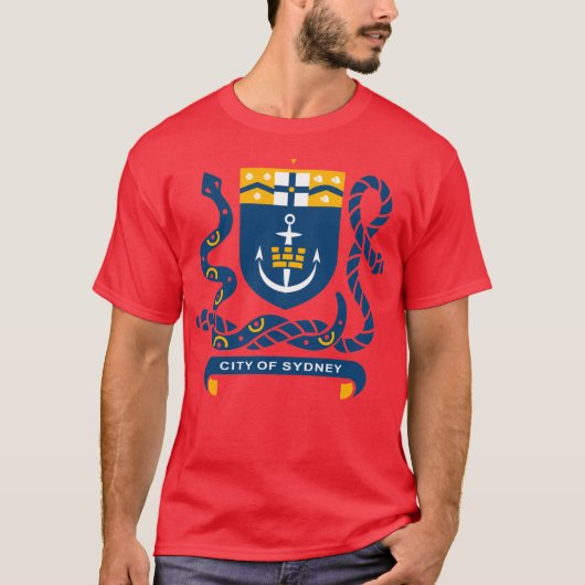 Sydney Coat of Arms T-shirt (Voorkant)