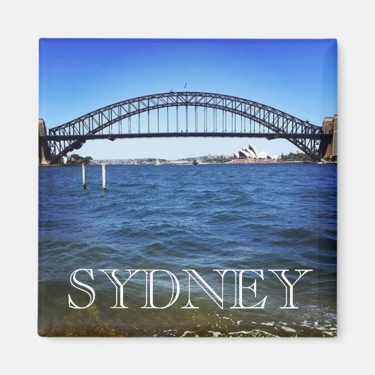 sydney coathanger magneet (Voorkant)