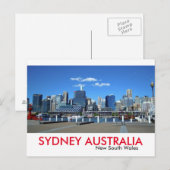 Sydney Darling Harbour Briefkaart (Voorkant / Achterkant)