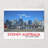 Sydney Darling Harbour Briefkaart (Voorkant)